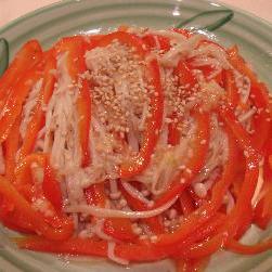 香油拌金针菇