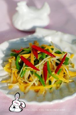 家常素炒饼