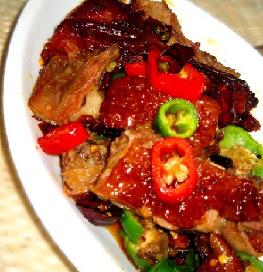椒麻香酥鸡