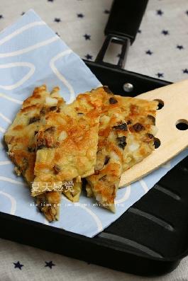 墨鱼香菇饼