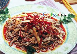 糊辣牛肉丝