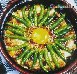 尖椒煲豆腐