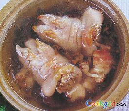 山菌炖猪手