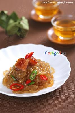 咸鱼干炖粉条