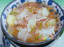 老姜雪耳肉片汤