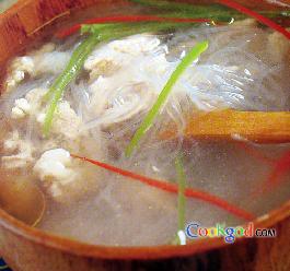 肉片粉丝汤