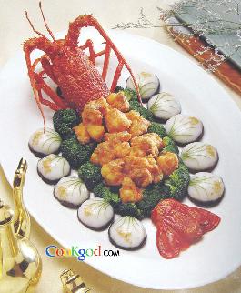 蛋黄龙虾
