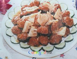 香菇肉饼
