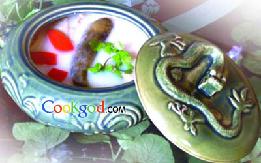 土鲢鱼炖霉豆渣