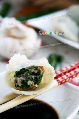 猪肉韭菜馅饺子