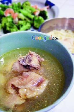 大蒜鸡汤