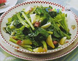 清炒菠菜
