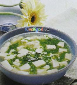雪菜豆腐汤