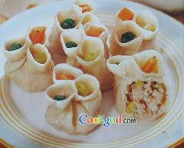 鱼肉大葱饺