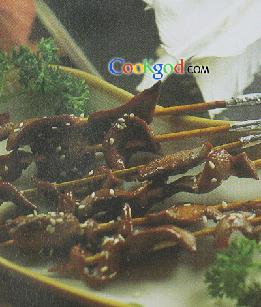 蜜汁烤羊腰
