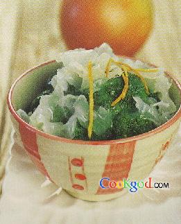 奶油银耳扒西兰