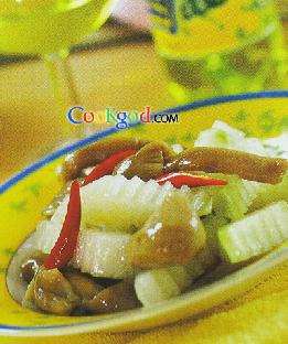 冬瓜烧鸡枞菌