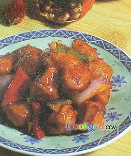 糖醋熘豆腐丸子