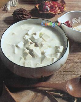牛奶炖豆腐