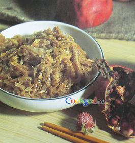 肉丝炒酸菜
