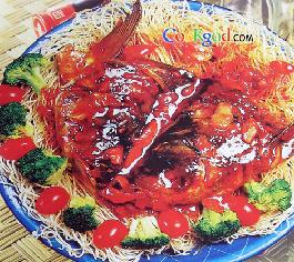鱼头焙面