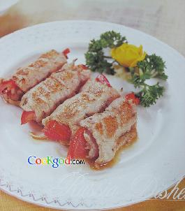 炭烤羊肉卷