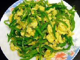 青椒鸡蛋