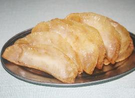 香菜牛肉锅贴