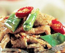 青椒牛肉片