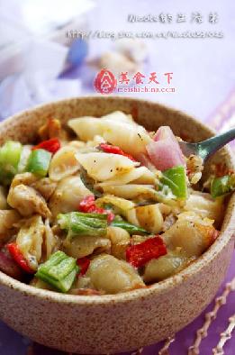 纪念百万的普罗旺斯鸡肉焗贝壳粉