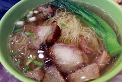 叉烧汤面