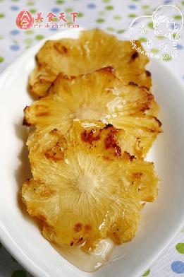 蜂蜜烤菠萝