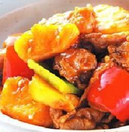 糖醋烧肉片