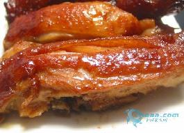 果蔬香烤鸭腿