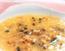 火腿粟米鸡蓉虾仁羹