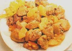 菠萝鸡块