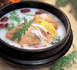 韩药参鸡汤