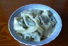 韭菜鸡蛋肉馅馄饨