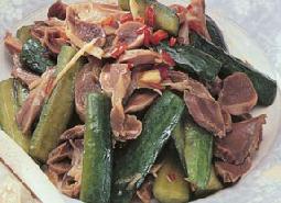 小黄瓜鸡肫
