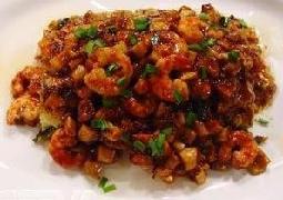 虾仁烘韭菜鸡蛋