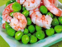 豌豆炒虾仁