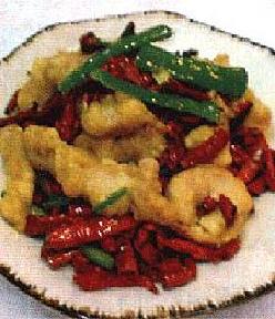 盐爆鸡条