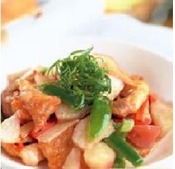 莲雾生炒肉片