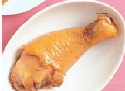 卤鸡腿饭