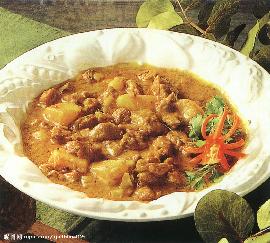 咖喱牛肉