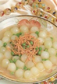 素蟹黄冬瓜球