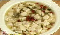 碧螺春水烧豆腐
