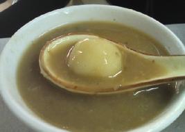 绿豆沙汤圆