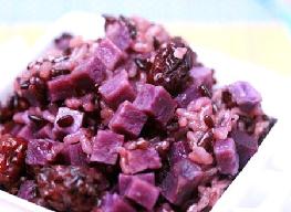 紫薯红枣饭