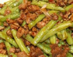 肉末四季豆